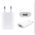 USB-strömadapter från 230V till 5V USB Typ A ho 1A, 5W iPhone