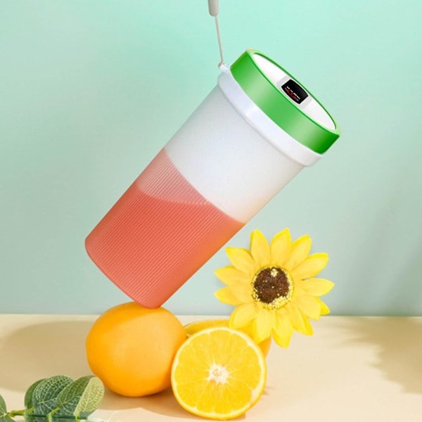 Trådløs Bærbar Juicekopp Lett Vekt Utendørs Følge Frukt Rørekopp Juice Automatisk Juicer