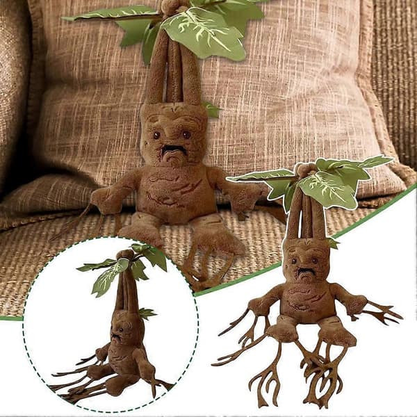 Amazon bästsäljande Harry Potter Mandrake plyschleksaksdocka