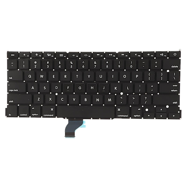 Laptop Replacement Keyboard 5 Million Keystroke US Layout Keyboard for OS Laptop Pro 13in A1502 Retina Me 864 865 839