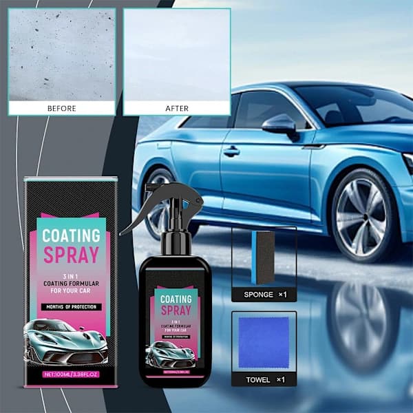 Limlex Coating Spray, Limlex Bilbeläggningsspray, Limlex Platinum Bilvårdskit