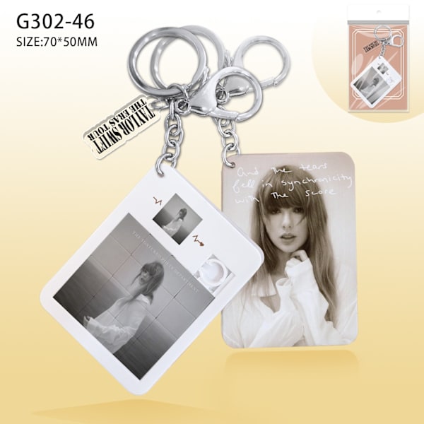 5 Taylor Swift Akrylnyckelringar DIY