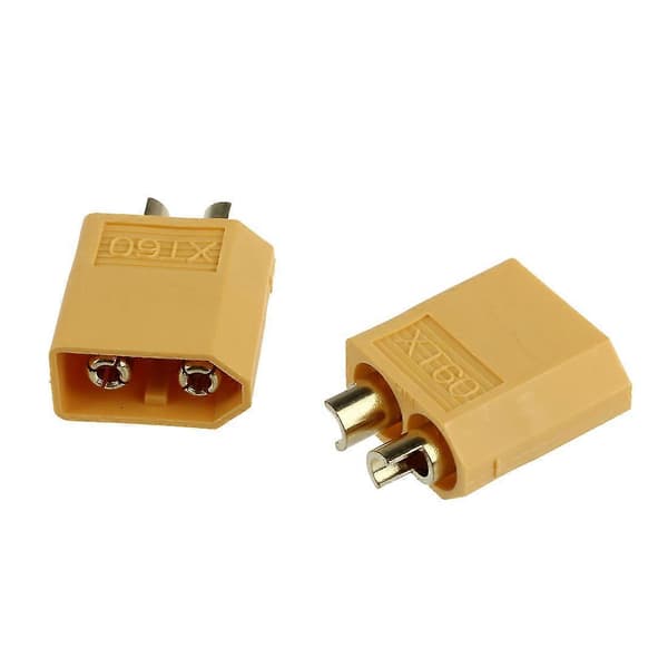 10 par XT60 hun / han stik til RC batteri