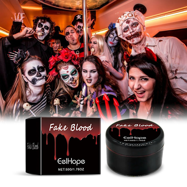 Halloween fake blood makeup props makeup fake blood realistic easy to wash blood plasma prank