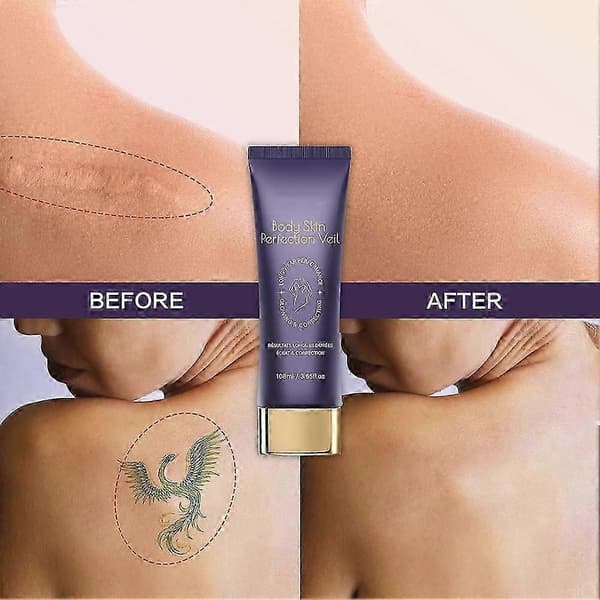 Body Coverage Perfector Vandtæt Ben- og Kropsmakeup, Tatoverings- og Ar-dækning Glod
