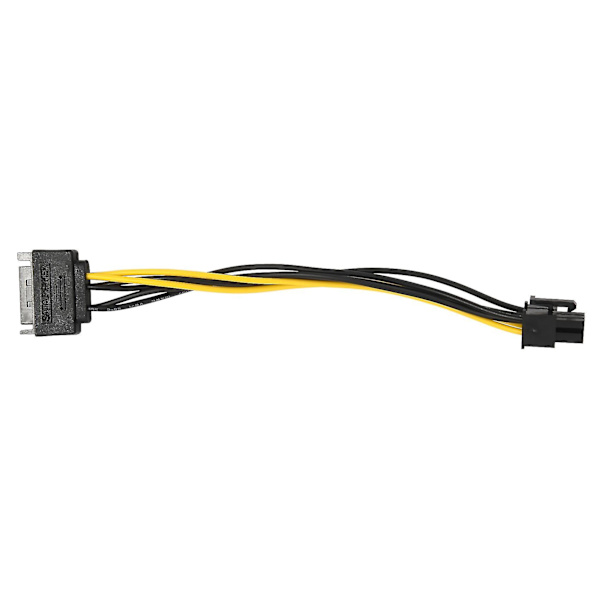 Sata 15-nastainen 6-nastaiseen virtajohto 3-pakkauksessa 15-nastainen Sata 6-nastaiseen Pci virta-adapterijohto - 8 tuumaa