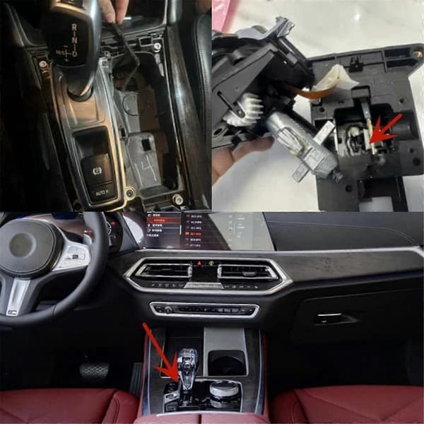 Bil Gear Shift Stick Dowel Rod Fastgørelsespositioneringsstift til X5 X6 E70 E71 2008-2013