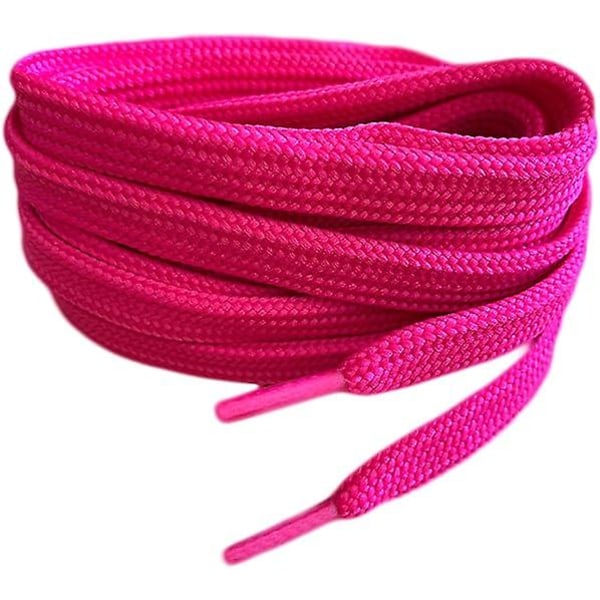 Pink 120 cm Snørebånd til trænersko Ideel erstatningssnøre til voksne eller børn Træningssko Sneakers Sportssko Støvler Snørebånd