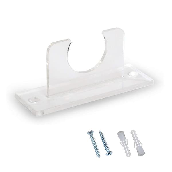 Baseball Bat Holder til Vertikal Visning Akryl Bat Hanger (1 Styk, Transparent)