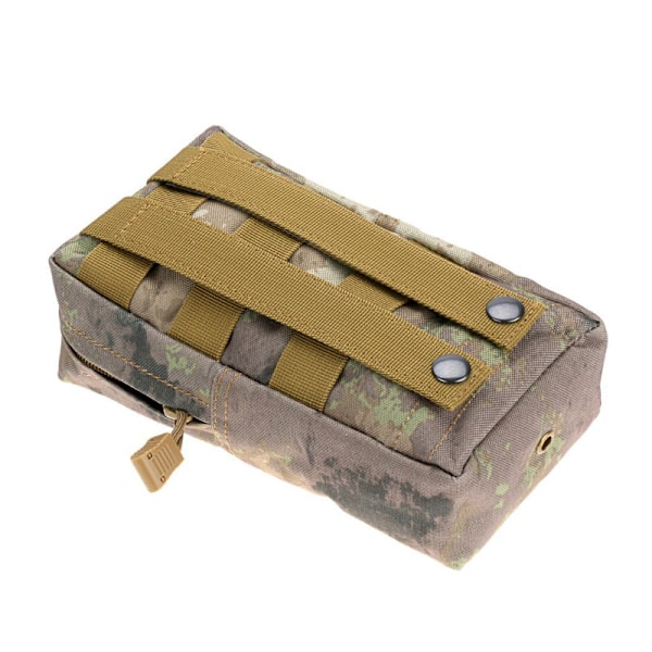 Outdoor small zipper bag military fan sundries bag MOLLE system accessory bag service bag waist bag hanging bag