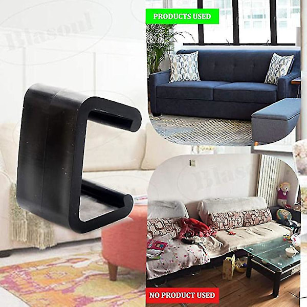 10 stk. utemøbelklips i rotting, møbelklips til sofa, til uteplass, hage, rotting, rotting, 5,25 cm - mxbc