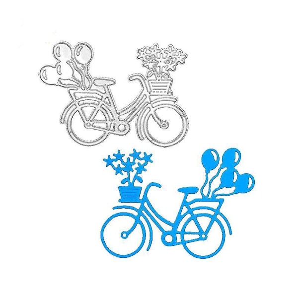 Cykel Cykel Metal Skæring Dies Stencil Scrapbooking Diy Album Stempel Papir Kort Prægning Dekoration