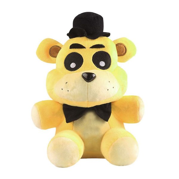 Kawaii Fem nätter hos Freddy Golden Freddy Bear Plyschleksak stoppad docka Fnaf-leksaker för barn