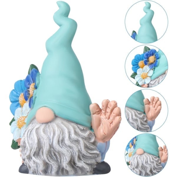 Magisk Havetomte Harpiksstatue, Sjov Dværg Harpiksstatue