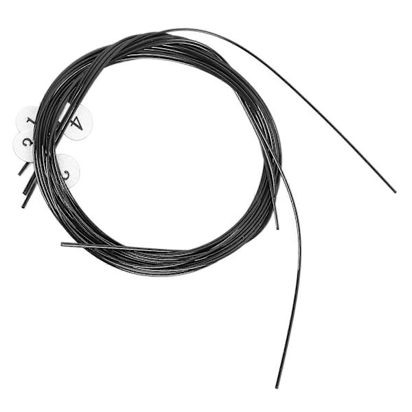 Ukulele Strenge Sort Nylon Varmt Rig Lydsystem Universel Ukulele Guitar Udskiftningsstrenge