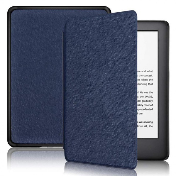 Kindle Anti-halk skyddsfodral case E-bok för Kindle - Minimalistisk stil Mörkblå