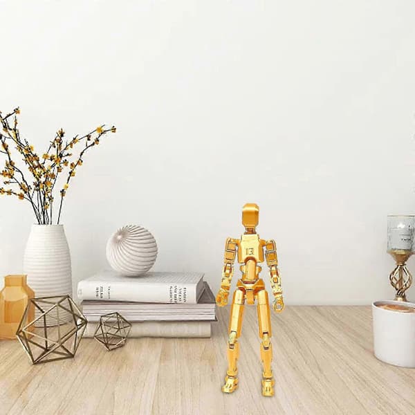 13 Liikkuvan Nivelen Robot Nuken Action Figure