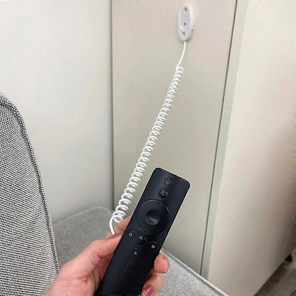 Fjernkontrollholder - teleskopisk snor med sikkerhetslås
