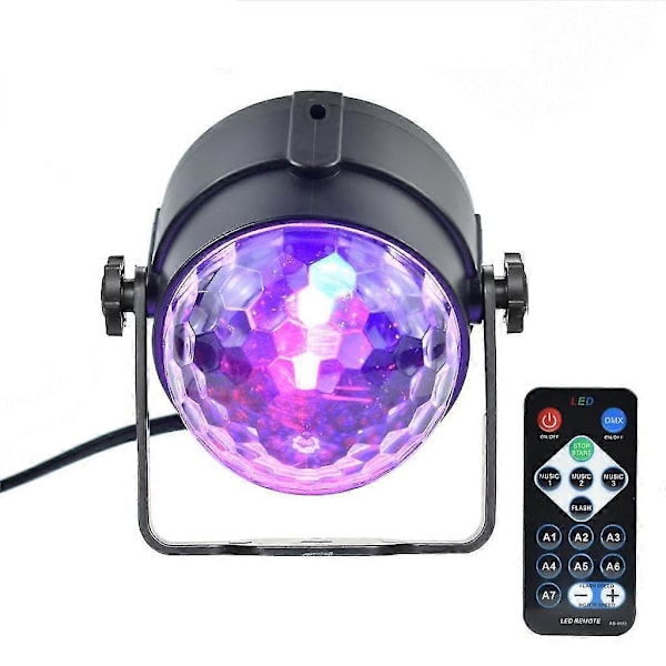 Fjernstyrt Led Magic Ball Light Dj-belysning Diskokule Strobelys Klubb Lampe