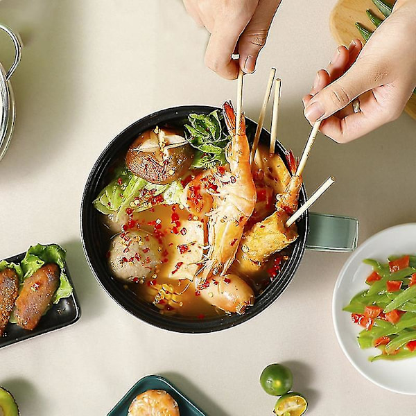 Multifunktionel Elektrisk Kogemaskine Enkelt / Dobbeltlags Hot Pot Mini Elektrisk Riskogegryde Non-stick Pander