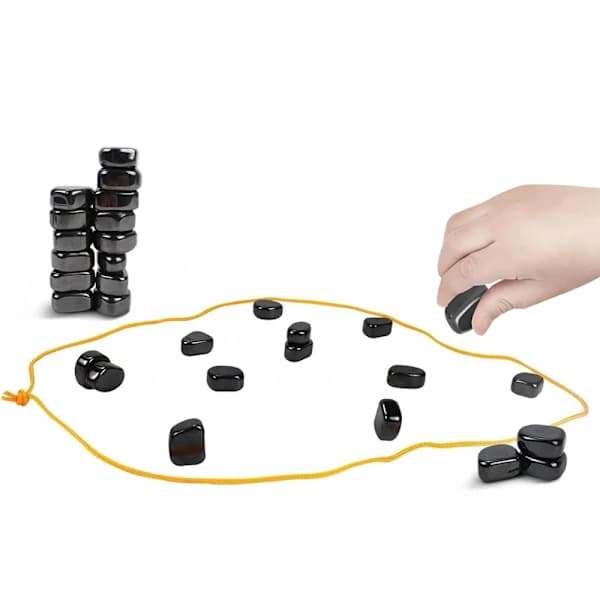 IQ Games Magnetisk Sten/Schack Spel - Brädspel Multi-Color