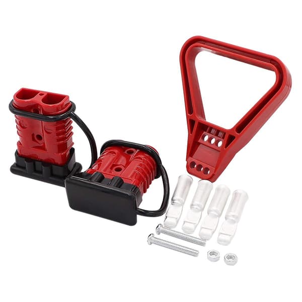 2 stk. 175A 1/0 AWG Batteri Strømkabel Hurtigforbindelse Afbryder Kit til Anderson Stik