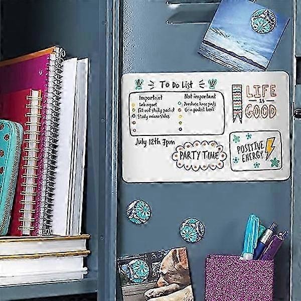 Magnetisk whiteboard för kylskåp Vit A3 Vit A3