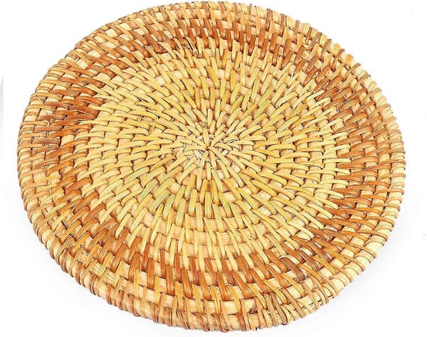Rattan Brikker, stilfulde Håndlavede Flettede Brikker