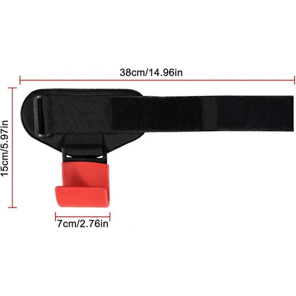 Viktlyftningskrokar, Tunga Lyft Handledsremmar Pull Ups Deadlift Remmar Power Lifting Grepp P