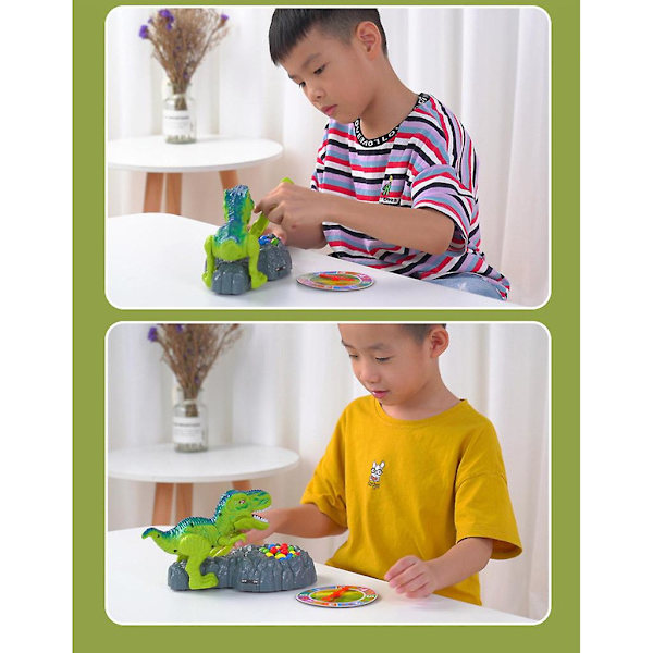 Legetøj Kompulsiv Dekompression Legetøj Udluftning Spoof Kreativ Hele Person Interaktiv Forsigtig Dinosaur Clip Dinosaur Æg Desktop Spil