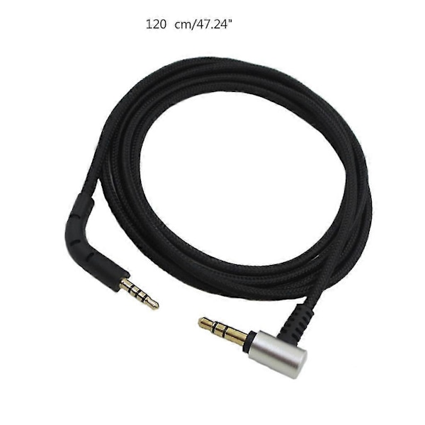 Erstatningskabel for Bowers & Wilkins P7 Hodetelefoner 3,5 mm til 2,5 mm Hannledning