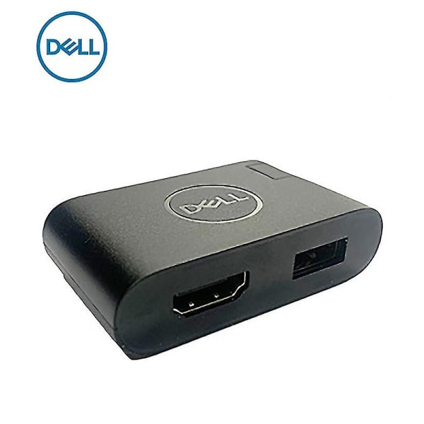 Dell Da20u Adapter-usb-c Hdmi/usb-a -sovitin ja liitä