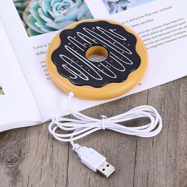 USB-drevet koppvarmer, koppvarmer, krusvarmer, matte, pute for kaffe, te, drikke