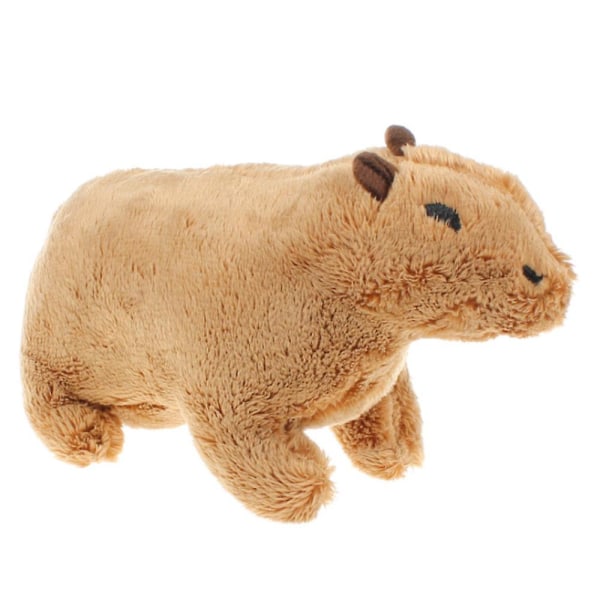 Sød tegneseriedyr Capybara Gnaver Plys Legetøj Super Blød udstoppet Dukke Børnegave