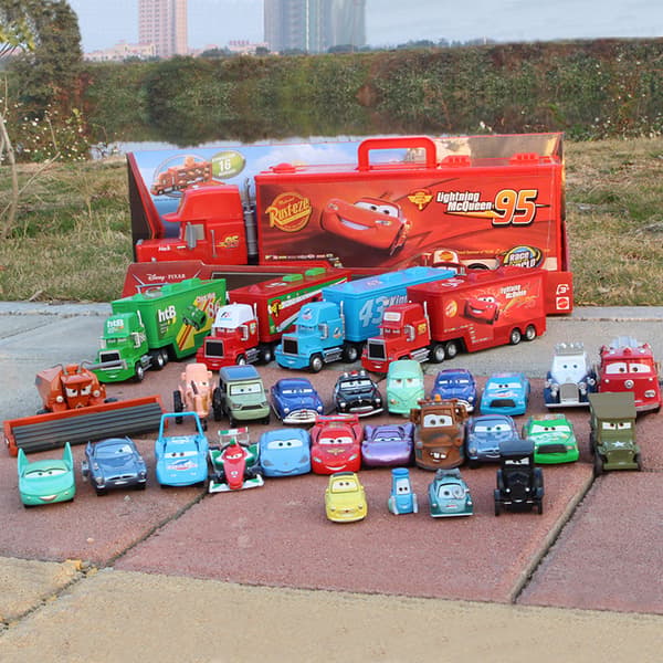 Disney Pixar Biler Metall Die Casting Bil Leker He Li