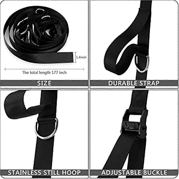 Dörrfäste för Resistance Bands, Träningsband Dörrfäste Bärbar Enkel Montering