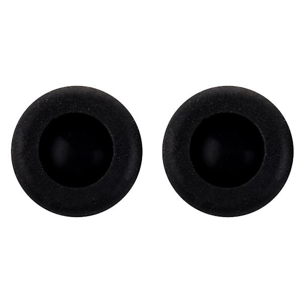 Nya Spel Tumme Joystick Greppfodral Lock Cover för PS2 PS3 Kontroller - Svart