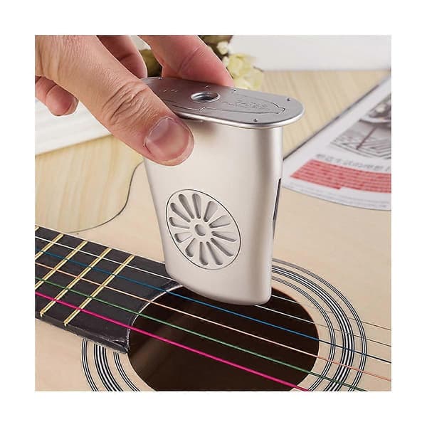 Folk Singleboard Gitarr Luftfuktare för att Förhindra Panelsprickor Luftfuktighetsjusterare Gitarr Ljudhålsfuktare