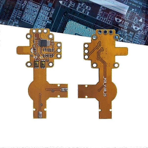 Drift Reparationsmodul + 2 st Hall Elektromagnetiska Joystick-kit för Pro Spelkontroll Anti-drift Modul