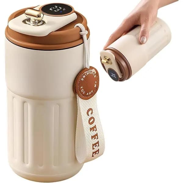 420 ml lønn rustfritt stål kaffetermos for varme drikker