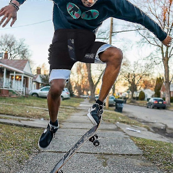 Hip-skyddande Shorts med EVA-vaddering, Skyddande Shorts för Skidåkning, Utomhus, Konståkning, Snowboard