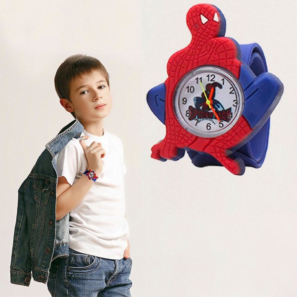 Superheltearmbåndsur tegneserie Spider-man Watch Børn Børnegave