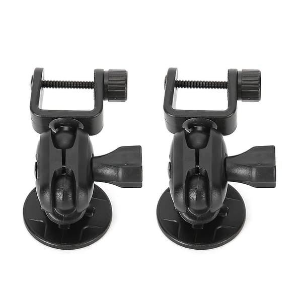 2 stk Mini Dashkamerafeste Brakett Dashbord Opptaker Sugkopp 360 Grader Justerbar Universal (U-formet hode)