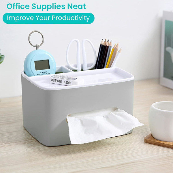 Multifunctional Tissue Box Rectangular Tissue Box with Lid