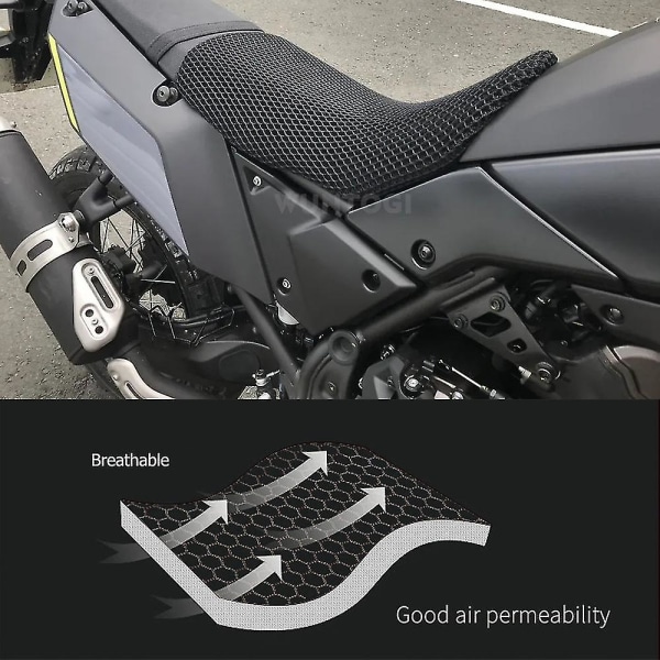 För Yamaha Tenere 700 Nylon cover Tyg sadel Motorcykel skyddskudde cover T7 T700 Tenere 700 2019 2020 2021