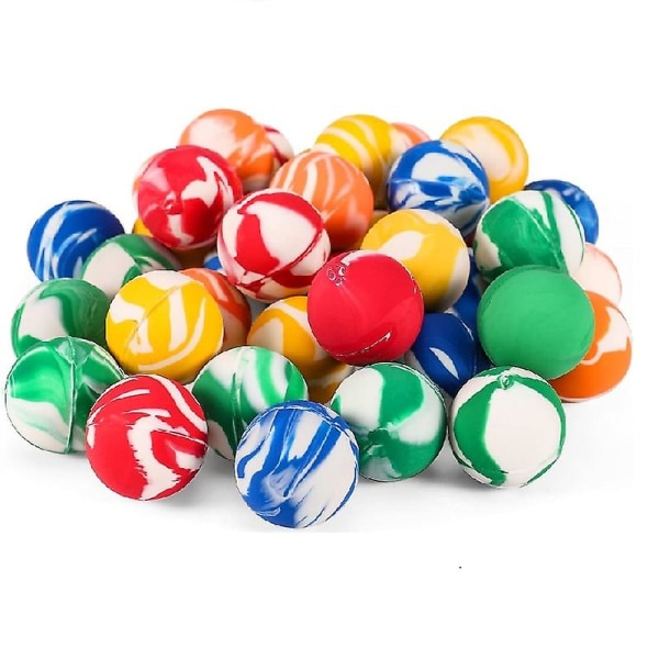 50 stk hoppebolde gummikugler Farverige hoppebolde Små hoppebolde til børn Festtaskefyld 30mm