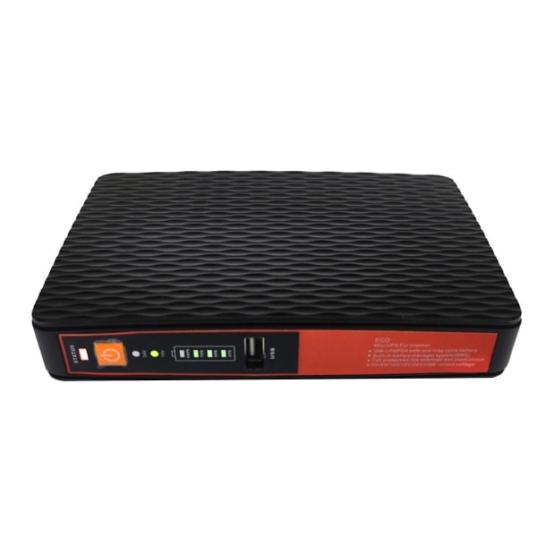 5v 9v 12v 24v uafbrydelig strømforsyning Mini Ups Lan Poe 8800mah batteribackup til Wifi Router Cctv(eu-stik)