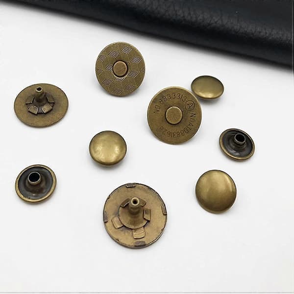 40 Magnetiske Knapper, 18mm Magnetiske Trykknapper