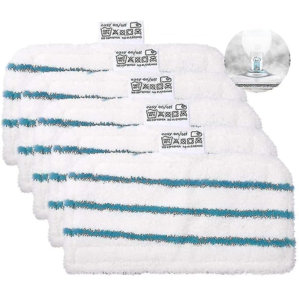 5 Washable Microfiber Pads For Black Decker Steam Mops