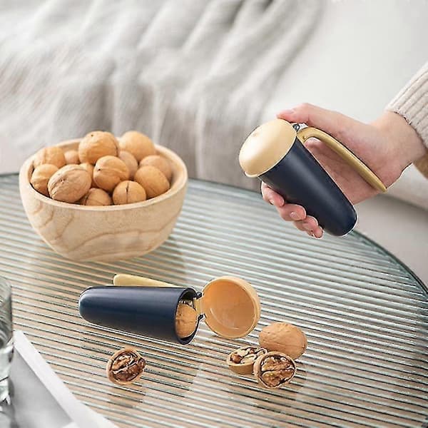 Pecan Sheller - Bærbar, Praktisk, Professionel Nøddeknuser til Hasselnødder, Mandler, Valnødder og Pecannødder